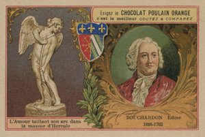 Obchodní karta Chocolate Poulain Orange od French School