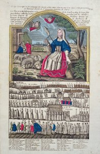 Chronologie a zobrazení procesí svaté Genevieve od French School