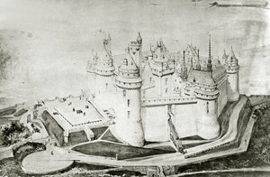 Zámek Pierrefonds od French School