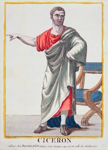 Cicero (barevné rytí) od French School