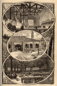 Cirey-sur-Vezouze (Meurthe-et-Moselle) - VÝROBA ZMRZLINY - rytina "” PATRIE”” - PECTUREQUIRE POPIS FRANCIE V 6 SVAZTECH LUCIEN HUARD - konec 19. stol. od French School