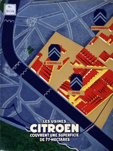 Závody Citroënu se rozkládají na ploše 77 hektarů od French School