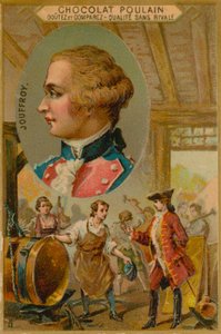 Claude-Francois-Dorothee, markýz de Jouffroy dAbbans, francouzský vynálezce parníku z 18. století od French School