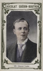 Clement Vautel (barevná fotografie) od French School
