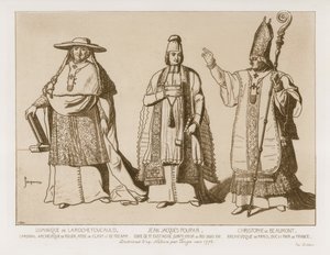 Kancelářské šaty, kresby podle uměleckého díla Touzee, circa 1776