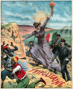 Colonisation italienne en Lybie. Italská kolonizace v Lybii. od French School
