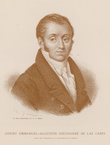 Hrabě Emmanuel-Augustin Dieudonne de las Cases od French School