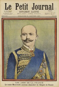 Hrabě Michail Muravyov, ruský ministr zahraničí