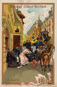 kupé (chromolitho) od French School