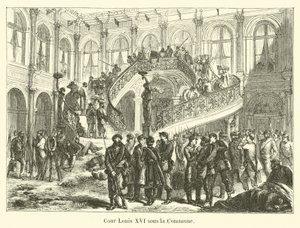 Cour Louis XVI pod komunou od French School