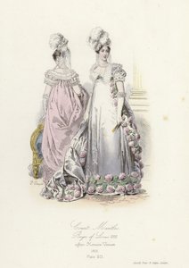 Dvorské pláště, vláda Ludvíka XVIII Francie od French School