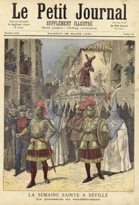 Obálka Le Petit Journal, 28. března 1891
