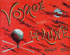 Obálka knihy „Voyage dans la lune avant 1900“ od A. de Ville d