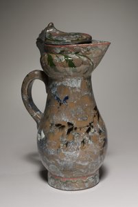 Covered Ewer, vyrobený Haviland Factory v Auteuil, Francie, zdobený Charlesem Midouxem, 1878-1882 od French School