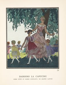 Dansons la Capucine, ze sbírky módních talířů od French School