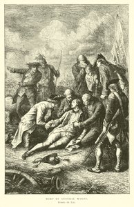 Smrt generála Wolfa, 1759 od French School