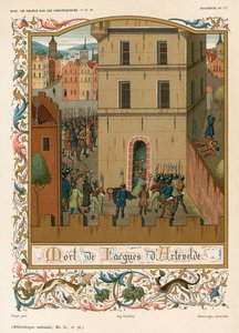 Smrt Jacquese dArtevelde od French School