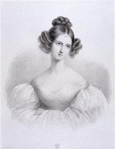 Delphine Potocka (rozená Komarow) od French School