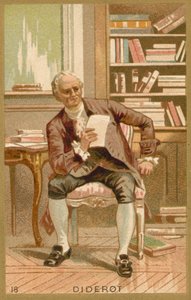 Denis Diderot , francouzský filozof a spisovatel