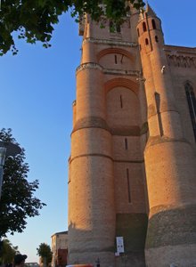 Zobrazující západní věž od French School