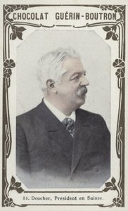 Deucher, prezident ve Švýcarsku (barevné foto) od French School