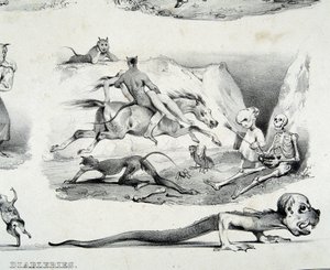 Diableries (obrazy ďábla) - od Le Poitevina od French School