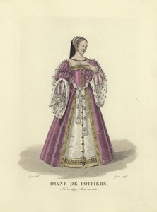 Diane de Poitiers, oblíbenkyně francouzského krále Jindřicha II