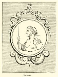 Diocletien (rytina) od French School