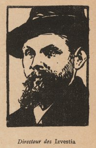 Ředitel sovětských novin Izvestija (lit.) od French School