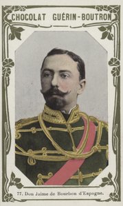 Don Jaime de Bourbon dEspagne (barevná fotografie) od French School