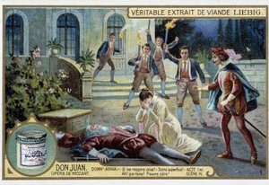 Don Juan: První dějství, scéna IV, smrt Donn