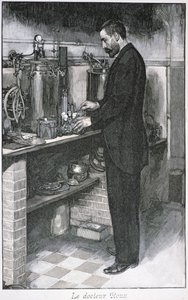 Dr. Pierre Emile Roux (1853-1933) z La Revue Illustre, 1. října 1894 od French School