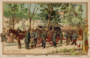 Dray (chromolitho) od French School