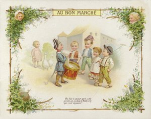 Drummer Boy mluví s dětmi od French School