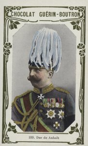 Duc de Anhalt (barevná fotografie) od French School