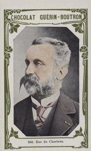 Duc de Chartres (barevná fotografie) od French School