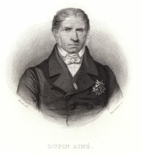 Dupin Aine - francouzský politik a předseda Poslanecké sněmovny (1783-1865) od French School