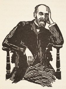 Durkheim, kopie Boris Mestchersky (zemř. 1957), ilustrace z knihy Histoire de la Nation Francaise, Sciences, Volumes I & II, autor Gabriel Hanotaux (1853-1944), 1924 od French School