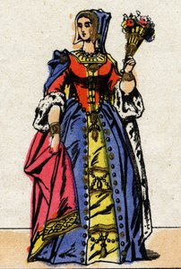 Dynastie z Valois: Portrét Marie z Anglie (Mary Tudor od French School