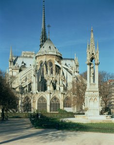 Východní část katedrály Notre Dame, 1163-1345 od French School