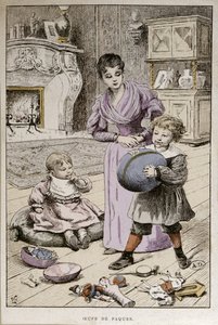 Easter Eggs, c.1890 (barevná rytina) od French School