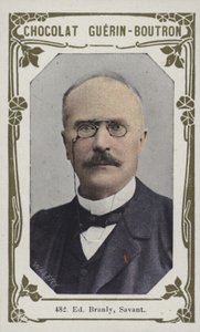 Edouard Branly, Savant (barevná fotografie) od French School