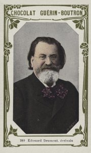 Edouard Drumont, ecrivain (barevné foto) od French School