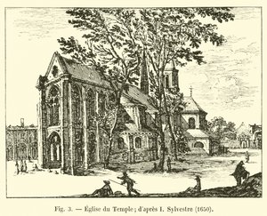 Chrámový kostel; po I Sylvester, 1650 od French School