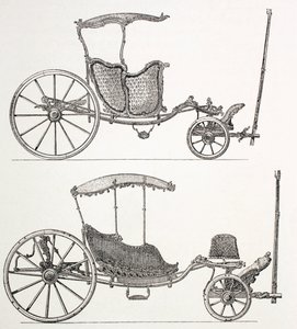 Francouzské kočáry z osmnáctého století, 1875 od French School