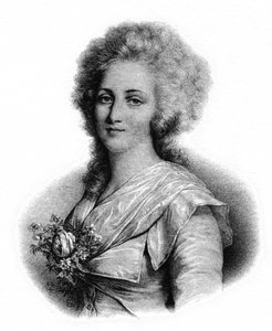 Alžběta Francouzská (litho) od French School