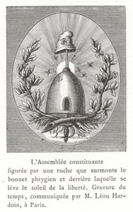 Znak Ústavodárného shromáždění, Francouzská revoluce od French School