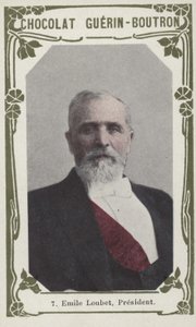 Emile Loubet, prezident (barevné foto) od French School