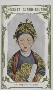 Empereur dAnnam (barevná fotografie) od French School