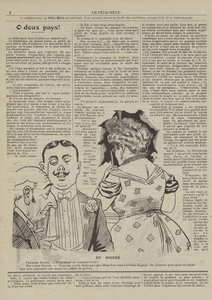 Večer. Ilustrace pro Le Pele-Mele od French School